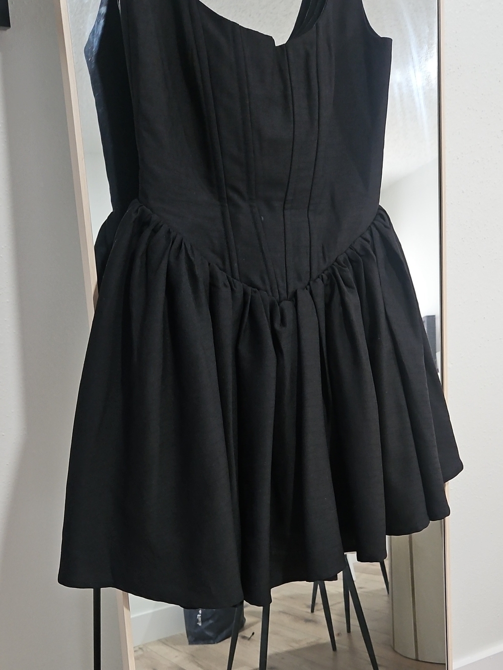 Commense Black Women’s Sleeveless Fit & Flare Dress